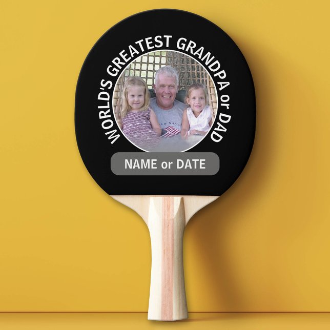 Großartiger Vater Großoper-Vorlage für benutzerdef Tischtennis Schläger (Custom Ping Pong Paddle for Dad)