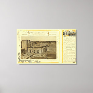 Großartiger zentraler Anschluss Leinwanddruck