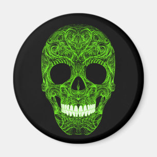 Großartiger Zucker Skull Dia De Los Muertos Day Magnet