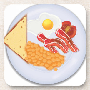 Großartiges britisches Frühstück Getränkeuntersetzer