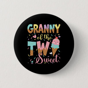 Großartiges Girl Ice Crea Button
