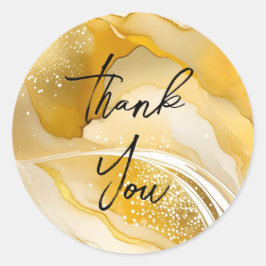Großartiges Gold Danke an die Aufkleber