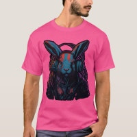 Großartiges lustiges Kaninchen-Rapper-Design in le