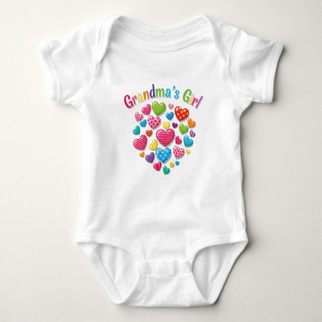 Großartiges Mädchen Baby Strampler (Vorderseite)