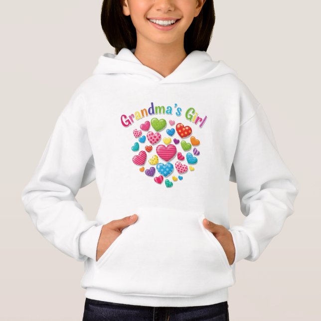 Großartiges Mädchen Hoodie (Vorderseite)