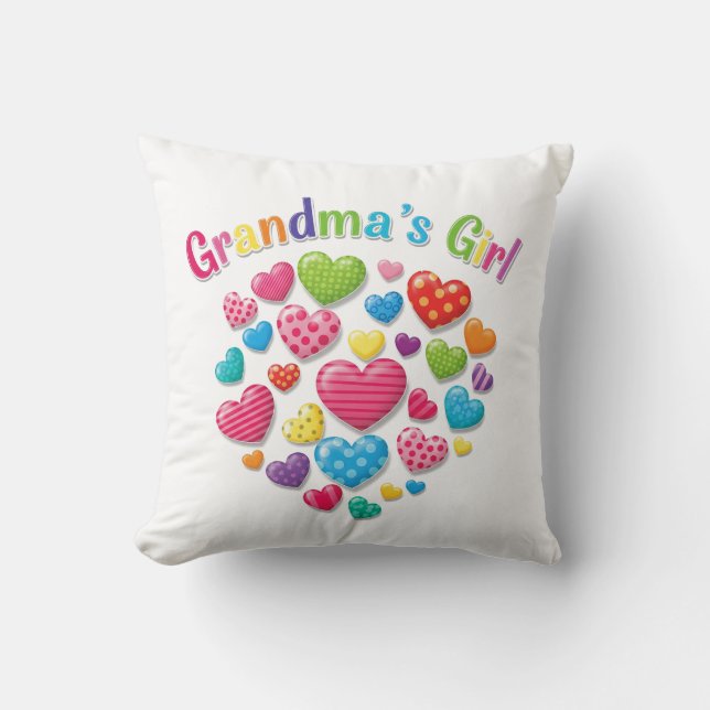 Großartiges Mädchen Kissen (Vorderseite)