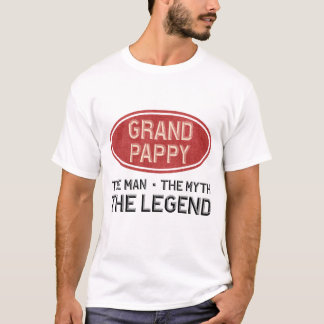 Großartiges Pappy der Mann der Mythos die Legende T-Shirt