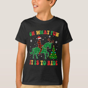 Großartiges Pferd Oh was für ein Spaß es ist, Weih T-Shirt