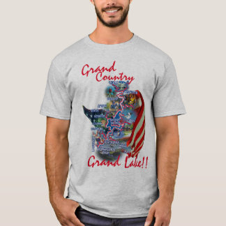 Großartiges See O.K. Kartent-stück T-Shirt