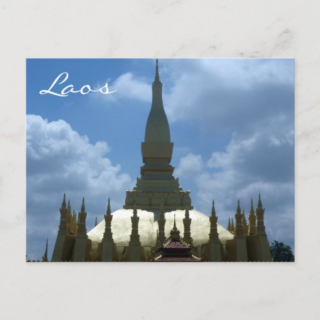 großartiges Stupa-Labor Postkarte (Vorderseite)