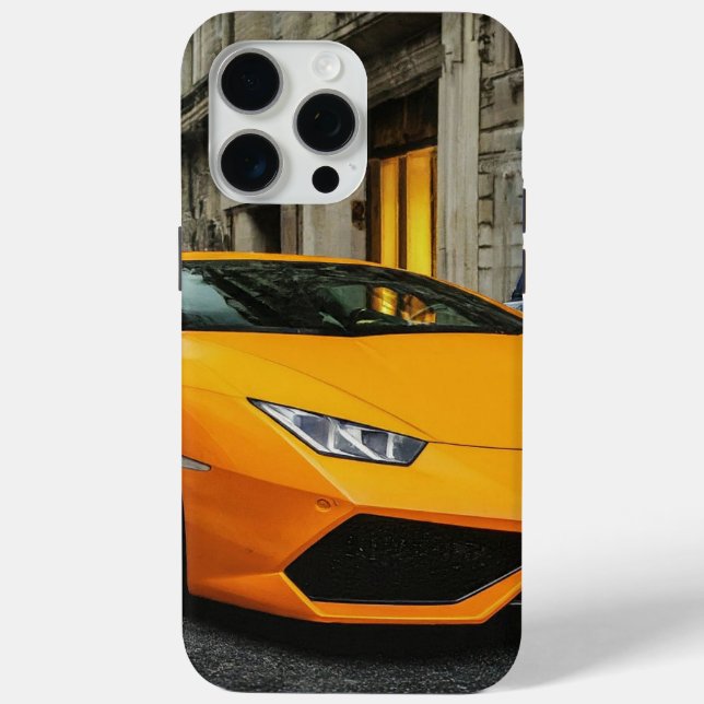 Großartiges Supercar iPhone 15 Pro Max Case Design (Rückseite)