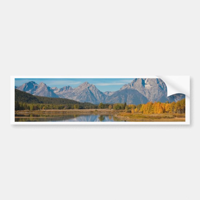 Großartiges Teton Autoaufkleber (Vorne)