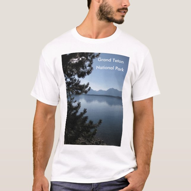 Großartiges Teton, Nationalpark T-Shirt (Vorderseite)