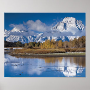 Großartiges Teton, Wyoming Poster