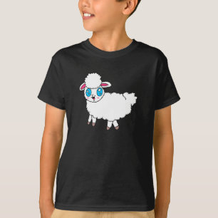Großäugiges Schaf Kind-Shirt T-Shirt