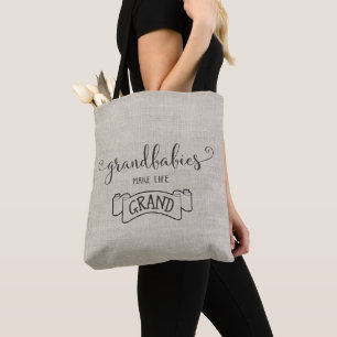 Großbabys machen Life Grand mit Foto Tasche
