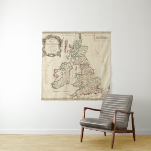 Großbritannien 2 wandteppich