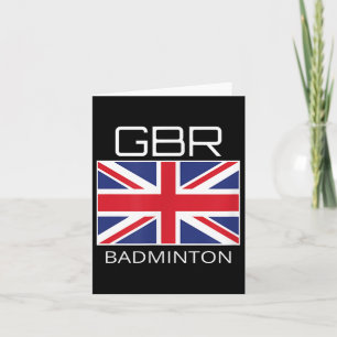 Großbritannien Badminton Team British Athlete Gbr  Karte