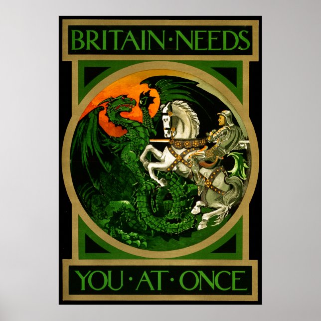 Großbritannien braucht dich auf einmal, das britis poster (Vorne)