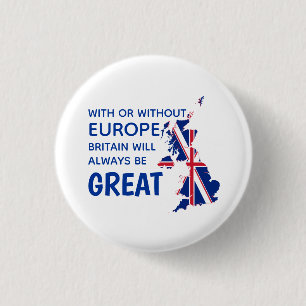 GROSSBRITANNIEN BREXIT EUROPA BUTTON