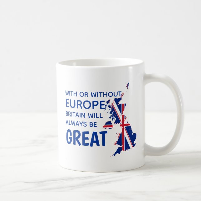 GROSSBRITANNIEN BREXIT EUROPA KAFFEETASSE (Rechts)