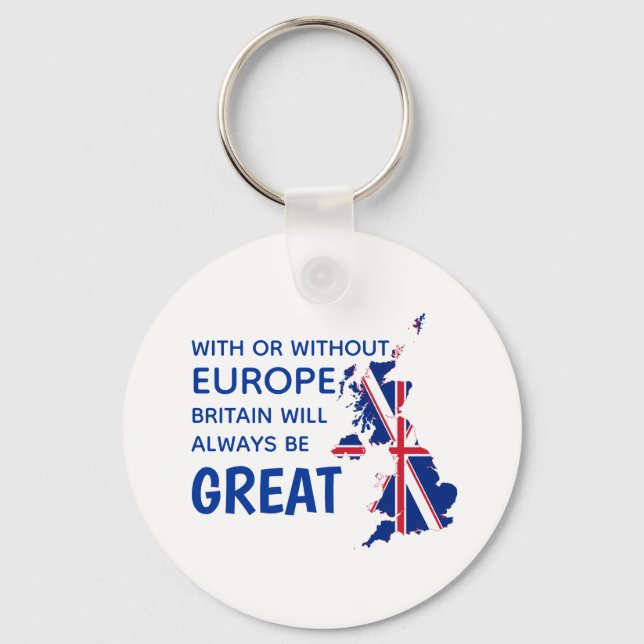 GROSSBRITANNIEN BREXIT EUROPA SCHLÜSSELANHÄNGER (Vorderseite)