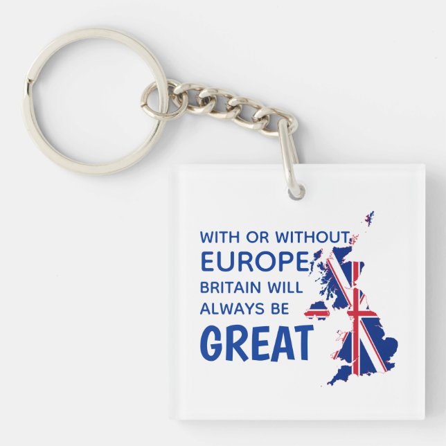 GROSSBRITANNIEN BREXIT EUROPA SCHLÜSSELANHÄNGER (Vorderseite)
