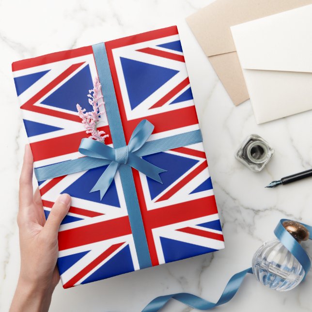 Großbritannien Britische Flagge (UK) Geschenkpapier (Schenken)