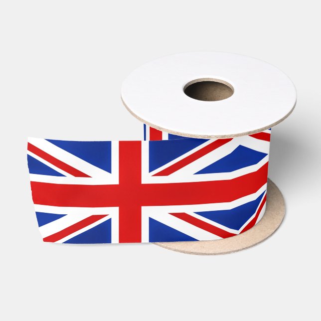 Großbritannien Britische Flagge (UK) Satinband (Spule)