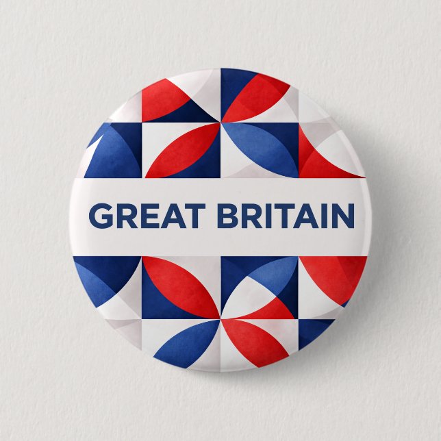 Großbritannien Button (Vorderseite)