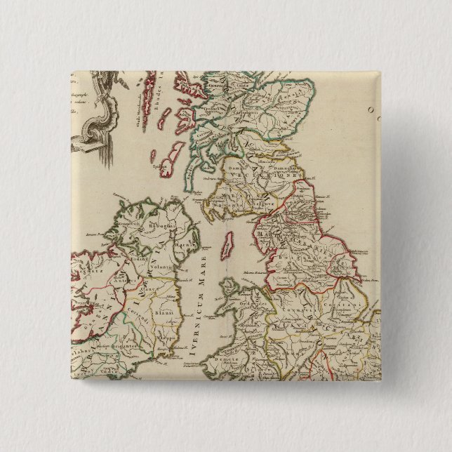 Großbritannien Button (Vorderseite)