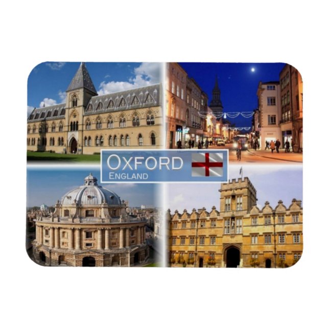 Großbritannien - England - Oxford - Magnet (Horizontal)
