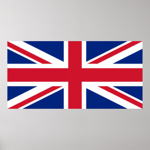 Großbritannien Flag UK Poster Vereinigtes Königr