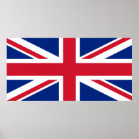 Großbritannien Flag UK Poster Vereinigtes Königrei