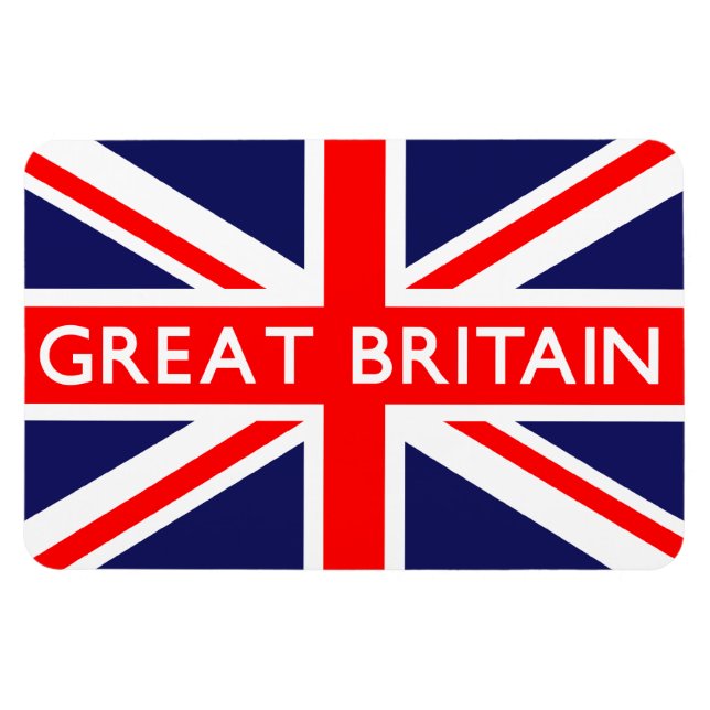 Großbritannien-Flagge Magnet (Horizontal)