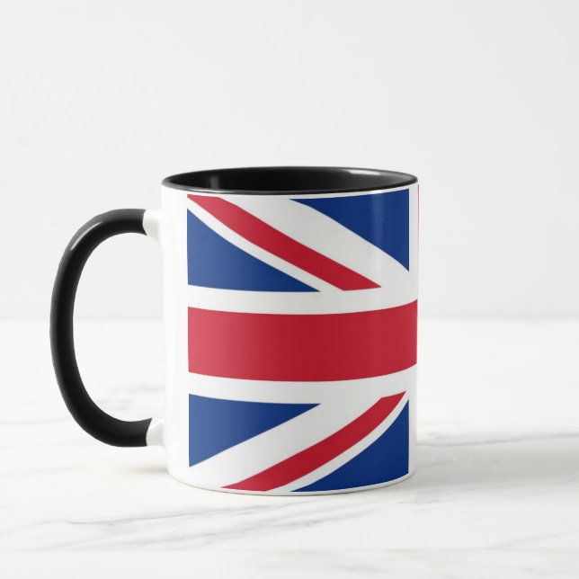 Großbritannien-Flagge Tasse (Links)