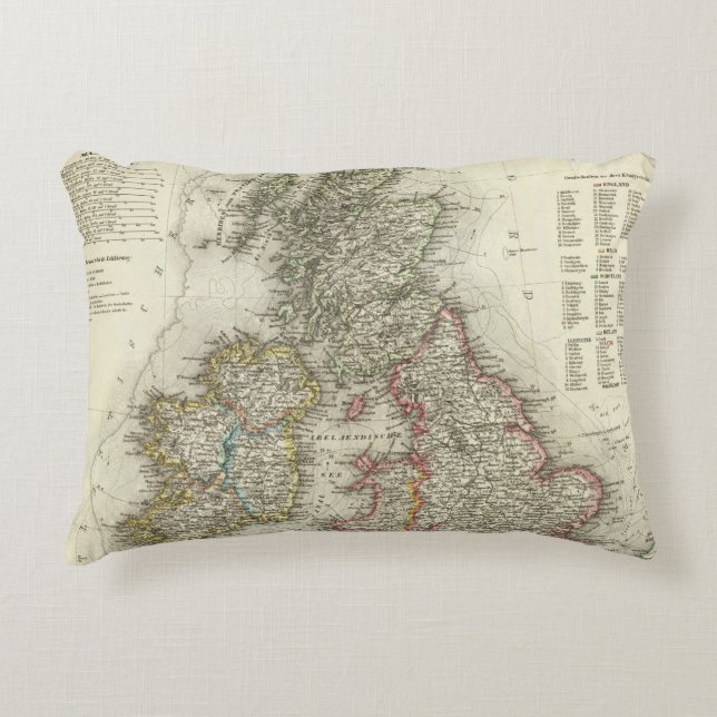 Grossbritannien, Irland Zierkissen (Vorderseite)