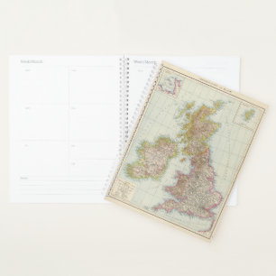 Grossbritannien, Irlande - Carte du Royaume-Uni, I