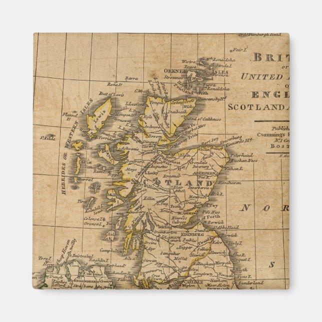 Großbritannien Magnet (Vorne)