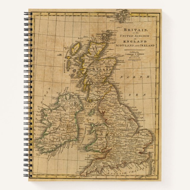 Großbritannien Notizbuch (Vorderseite)
