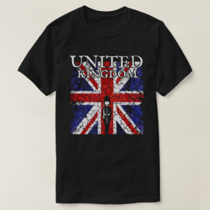 Großbritannien Patriotic UK flagge Grunge Style T-Shirt