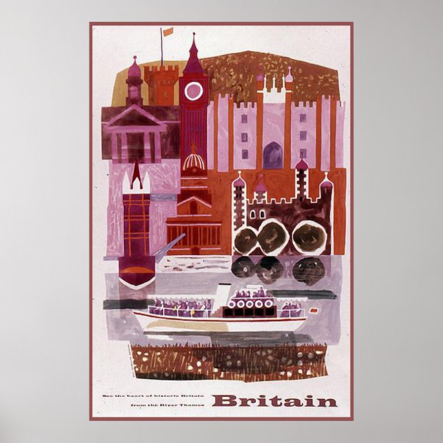 Großbritannien Poster (Vorne)