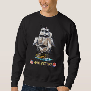 Großbritannien Royal Navy Schiff der Linie Hms Vic Sweatshirt