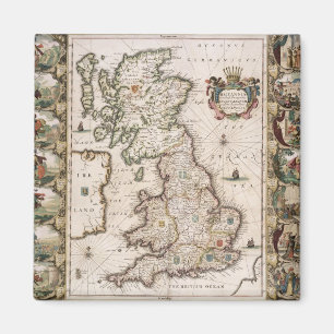 Großbritannien, so wie es in der Zeit der Englände Magnet