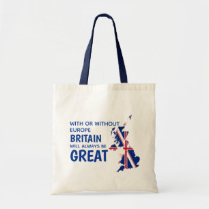 Großbritannien wird immer Great BREXIT EUROPA Tragetasche