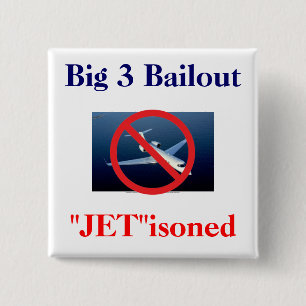 Große 3 - "Jet " isoned Button