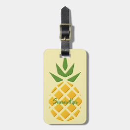 Große 3D Ananas Gepäckanhänger