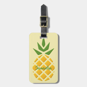 Große 3D Ananas Gepäckanhänger