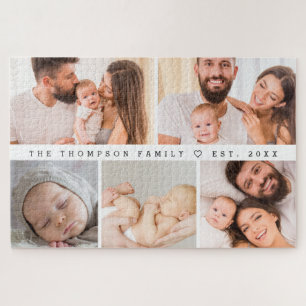 Große 5-Fotos-Galerie Familien-Collage individuell