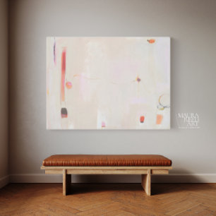 Große Abstrakte Malerei von Maura Reed Leinwanddruck
